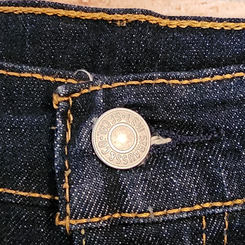 Levi's Classic Indigo Straight Men's Jeans 505 - Picture 3 of 4